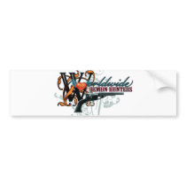 Worldwide Demon Hunters bumper stickers by 2DogStudio Worldwide Demon Hunters bumper stickers