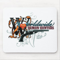 Worldwide Demon Hunters mousepads by 2DogStudio Worldwide Demon Hunters mousepads