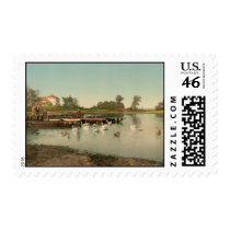 Worlitz Lake, Anhalt, Germany Postage Stamp