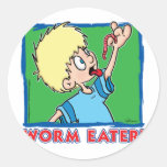 Worm Eater Stickers