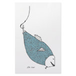 Worm Eats Fish Custom Stationery