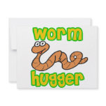 Worm Hugger Custom Invitation