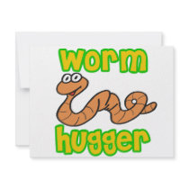 Worm Hugger Custom Invitation