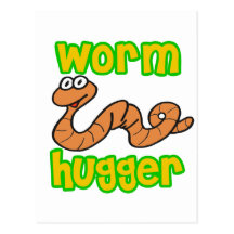 Worm Hugger Postcards