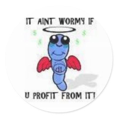 worm ibew sticker by jamesmclaren