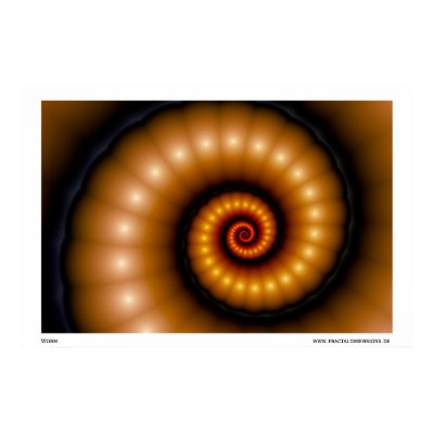 Worm Poster by fractaldimensions