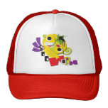 worm trucker hat