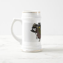 Worm vs Captain Maggot stein mugs