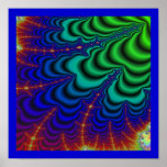Wormhole Fractal, Space Tube Print