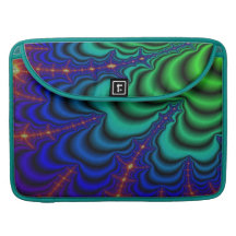 Wormhole Fractal, Space Tube Sleeve For MacBooks
