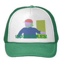 Wormholes! Mesh Hat