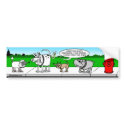 Wormo Bumper Sticker bumper stickers by Gibbleguts Wormo Bumper Sticker bumper stickers