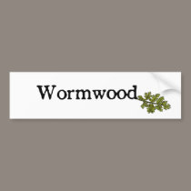 Wormwood Bumper Sticker bumper stickers