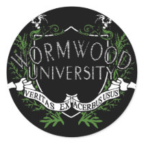 Wormwood University Round Stickers