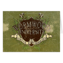 Wormwood University Vintage Cards