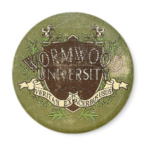 Wormwood University Vintage Magnet