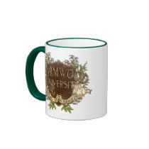 Wormwood University Vintage Coffee Mug