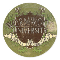 Wormwood University Vintage Stickers