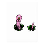 wormy postcard