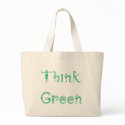 Wormy Think Green Bag