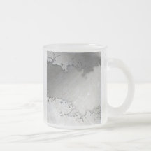 Worn Brushed Metal (faux) Layout Mug