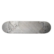 Worn Brushed Metal (faux) Layout Skate Boards