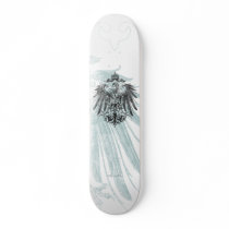 Worn Ink Crest Skate Board Deck