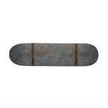 Worn Leather Antique Book Skate Board