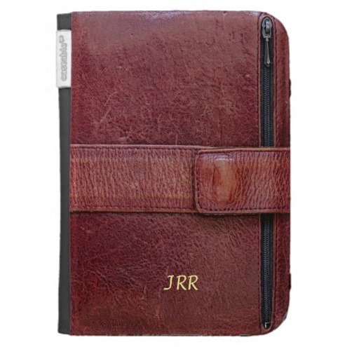 Worn Leather Executive Effect On Your Kindle Case