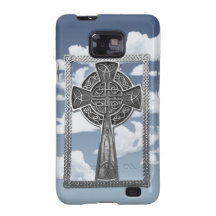 Worn Metal Cross Galaxy S2 Cover