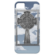 Worn Metal Cross iPhone 5 Cases