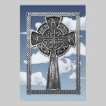 Worn Metal Cross posters