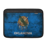 Worn Oklahoma Flag; MacBook Air Sleeve