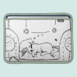 Worn out Jack Russell Puppy ipad sleeves