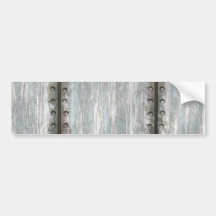 Worn Riveted Metal Grunge Textured Bumper Stickers