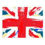 Worn Union Jack Postcards