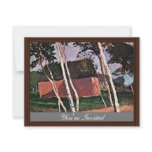 Worpsweder Landscape By Modersohn-Becker Paula invitations