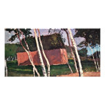 Worpsweder Landscape By Modersohn-Becker Paula photo cards