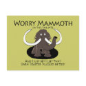Worry Mammoth postcards