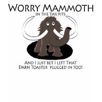 Worry Mammoth t-shirts by haywiregraphics Worry Mammoth t-shirts
