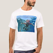 Worrying is a Waste of Your Imagination t-shirts