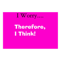 worrying mind posters