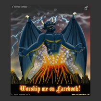 Worship Me on Facebook (Poster) posters