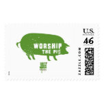 Worship The Pig Stamps
