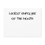 Worst Employee Of The Month Worst Employee Of The Month