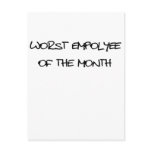 Worst Employee Of The Month Worst Employee Of The Month