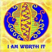 Worth It... Self affirmation statement magnets magnet