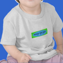 Worth the Wait Blue t-shirts