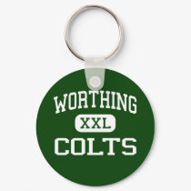 Worthing - Colts - High School - Houston Texas keychains