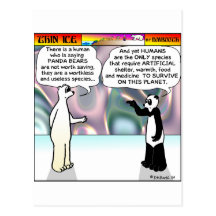 WORTHLESS PANDAS POST CARDS